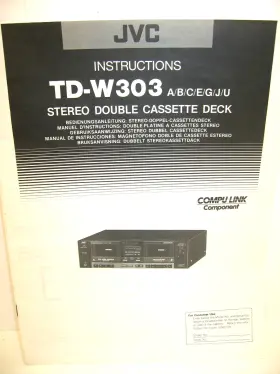 VNN2266-662M JVC Stereo Double Cassette Deck