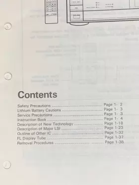 XP-A1010TN JVC Service Manual Digital Acoustics Processor #3