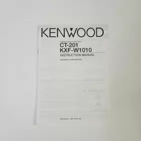 CT-201-KXF-W1010 KENWOOD Cassette Deck Service Manual