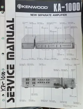 KA-1000 KENWOOD Service Manual Amplifier