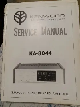 KA-8044 KENWOOD Amplifier Service Manual