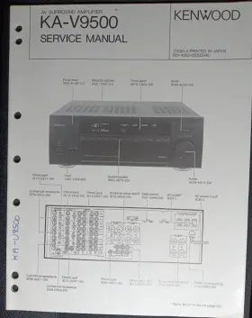 KA-V9500 KENWOOD Amplifier Service Manual Hsq