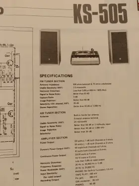 KS-505 KENWOOD Schematic Volume