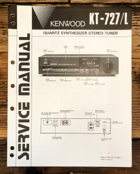 KT-727L KENWOOD Tuner Service Manual