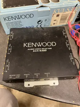KVA-S300 KENWOOD Audio Video Channel Selector Control Box #2