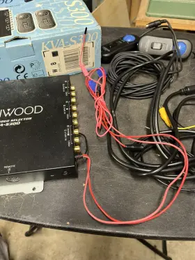 KVA-S300 KENWOOD Audio Video Channel Selector Control Box #3