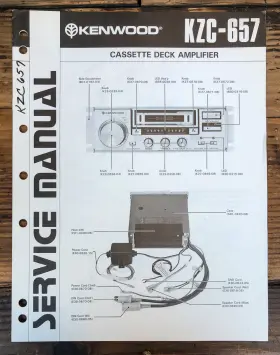 KZC-657 KENWOOD Car Radio Service Manual