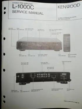 L-1000C KENWOOD Amplifier Service Manual Hsq