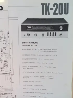 TK-20U KENWOOD Receiver Schematic Volume