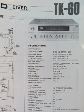 TK-60 KENWOOD Receiver Schematic Volume Binder