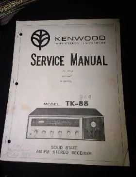 TK-80A KENWOOD Receiver Service Manual Photocopy