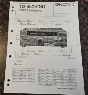 TS-950S-SD KENWOOD Service Manual Transceiver