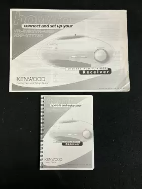 VR-4090-VR-4080 KENWOOD Digital Audio Video Receiver Owners