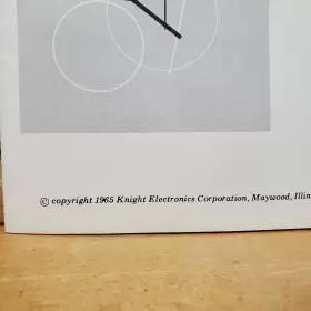 KG-635 KNIGHT Operators Manual Wideband Oscilloscope #2