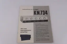 KN-734 KNIGHT Schematic Amp Operating