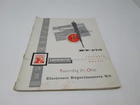 KT-173 KNIGHT Lafayette Manual Twenty Experimenters Kit