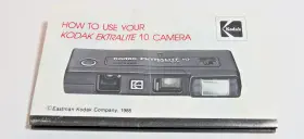 633749A KODAK Ektralite Camera Manual Eastman