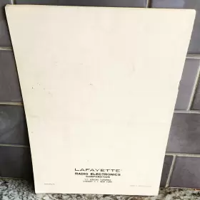 LA-60T LAFAYETTE Stereophonic Amplifier Operating Manual Vguc #2