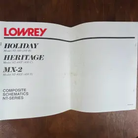 MICROGENIEV120 LOWREY Holiday Heritage Schematic Diagrams