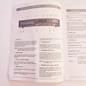 D-111 LUXMAN Disc Player Owners Manual #3