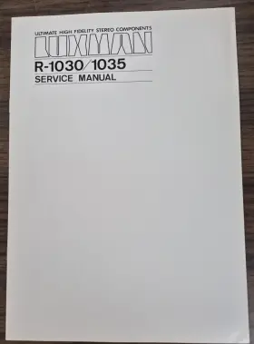 R-1030-1035 LUXMAN Receiver Service Manual