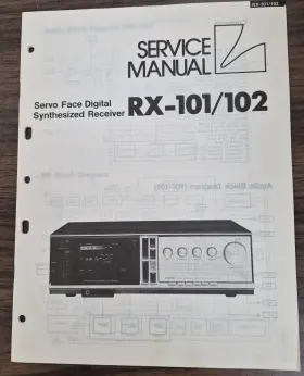 RX101-102 LUXMAN Receiver Service Manual