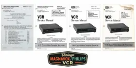 VR685AT74 MAGNAVOX Philips Vcr Service Manual Repair
