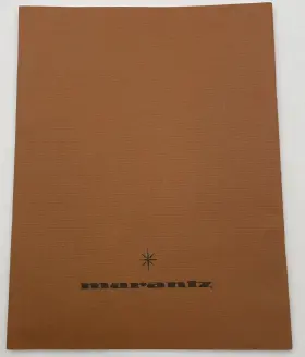 2207851010 MARANTZ Stereophonic Stereo Receiver Owners Manual #2