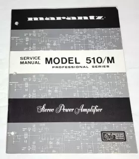 510-M MARANTZ Service Manual