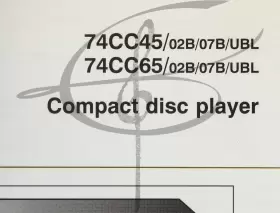 CC45-CC65 MARANTZ Service Manual Disc Player #2