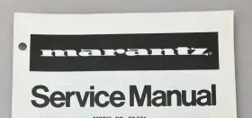 CP230 MARANTZ Cassette Deck Service Manual
