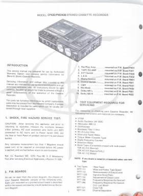 CP430-PMD430 MARANTZ Service Manual #2