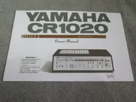 CR-1000 MARANTZ Yamaha Stereo Receiver Owners Manual Copy