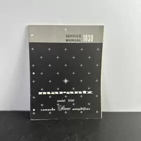 MODEL-1030 MARANTZ Stereo Console Amplifier Service Manual