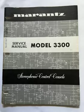 MODEL-3300 MARANTZ Service Manual