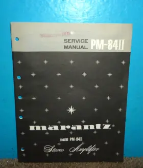 PM-84II MARANTZ Stereo Amplifier Service Manual