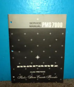 PMS7000 MARANTZ Radio Stereo Cassette Deck Service Manual