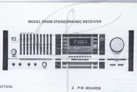 SR930 MARANTZ Service Manual Stereophonic Receiver #3