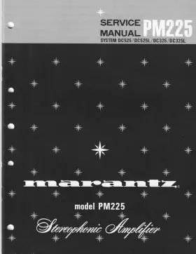 VL-1180 MARANTZ Stereophonic Amplifier Service Manual