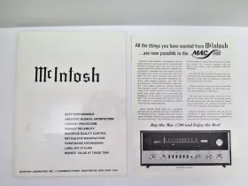 038-465 MCINTOSH Catalog Mac Brochure