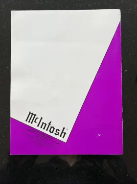 MAC4200 MCINTOSH Manual #2