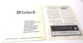 MX-112 MCINTOSH Stereo Family Catalog Mac Brochure