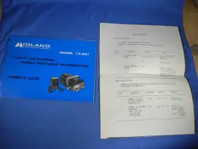 13-861 MIDLAND Owners Cb Radio Manual