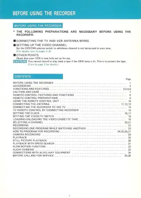 871C093C7 MITSUBISHI Vhs Vcr Owners Manual Printed #2
