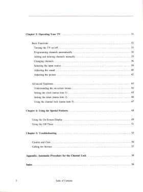 871C798C9 MITSUBISHI Tv Owners Manual #3