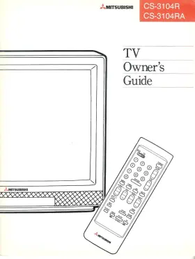 871C798C9 MITSUBISHI Tv Owners Manual