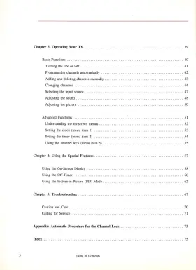 871C799A0 MITSUBISHI Tv Owners Manual #3