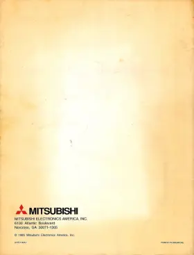 872C130A7 MITSUBISHI Vhs Vcr Owners Manual Printed Singapore #3