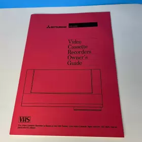 HS-U52 MITSUBISHI Video Cassette Recorder Owners