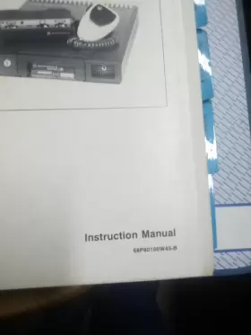 68P80100W45-B MOTOROLA Syntor Uhf Fm Radio Instruction Manual #3